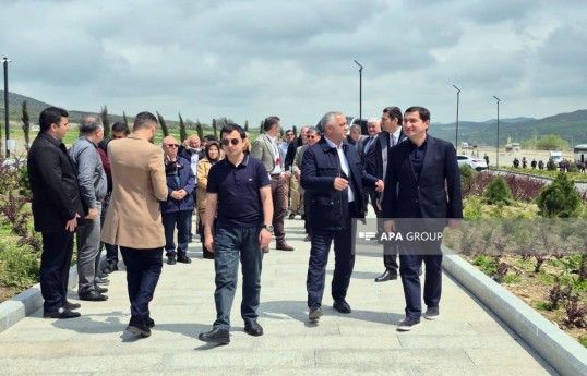 Representatives of diplomatic corps begin another visit to Garabagh and East Zangezur -PHOTO 