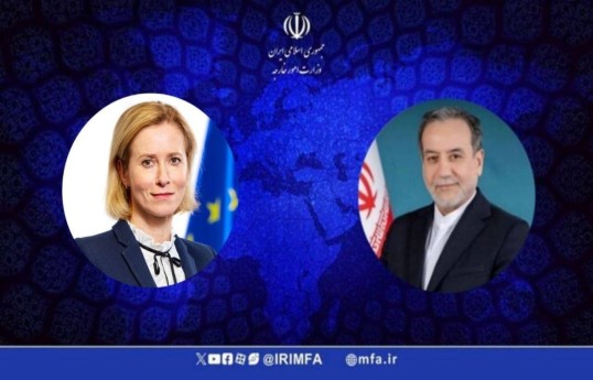 Araghchi and Kallas discuss regional issues