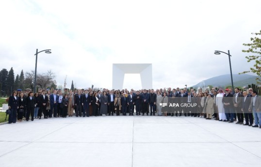 Foreign diplomats visit Victory Park in Khankendi - PHOTO -VIDEO 