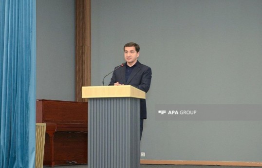 Hikmat Hajiyev, Assistant to the President of Azerbaijan and Head of the Foreign Policy Affairs Department of the Presidential Administration