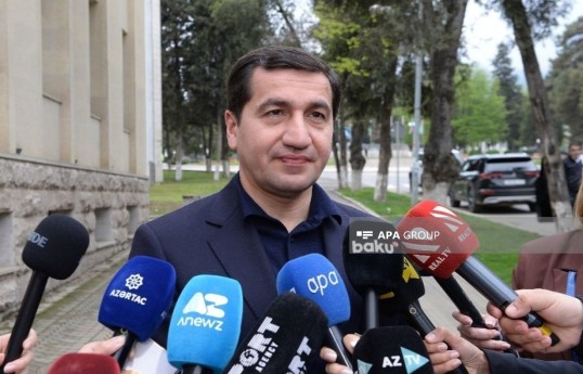 Assistant to the President of Azerbaijan and Head of the Foreign Policy Affairs Department of the Presidential Administration Hikmat Hajiyev