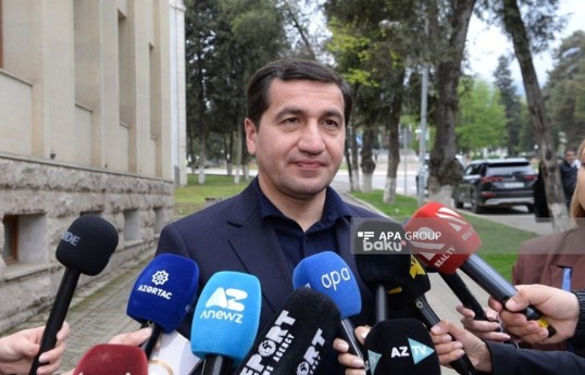 Assistant to the President of Azerbaijan and Head of the Foreign Policy Affairs Department of the Presidential Administration Hikmat Hajiyev