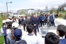 Foreign diplomats visit Victory Park in Khankendi - PHOTO -VIDEO 