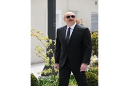 President Ilham Aliyev attended inauguration of Islam Safarli Street following reconstruction