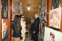 President Ilham Aliyev attended inauguration of Islam Safarli Street following reconstruction