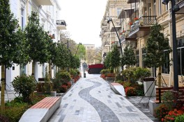President Ilham Aliyev attended inauguration of Islam Safarli Street following reconstruction