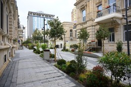 President Ilham Aliyev attended inauguration of Islam Safarli Street following reconstruction