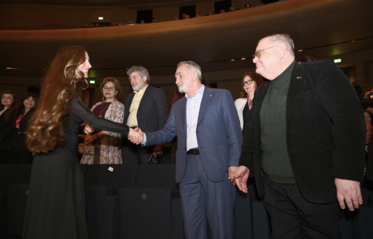 Heydar Aliyev Center hosts premier of "Taghiyev: School" film, produced by Baku Media Center