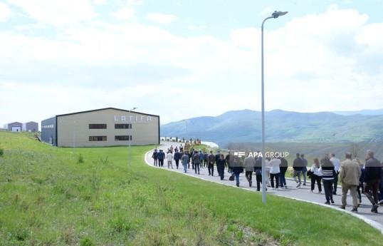 Representatives of diplomatic corps got acquainted with production facilities in Lachin -PHOTO 