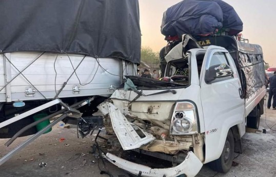 16 killed, 21 injured as truck overturns in Myanmar's Nay Pyi Taw
