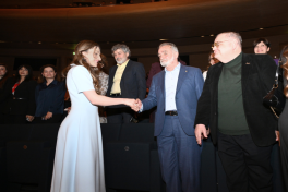 Heydar Aliyev Center hosts premier of "Taghiyev: School" film, produced by Baku Media Center