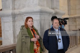 Diplomatic corps representatives visit Gazanchi Church in Shusha -PHOTO 