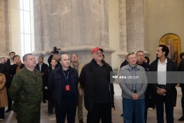 Diplomatic corps representatives visit Gazanchi Church in Shusha -PHOTO 