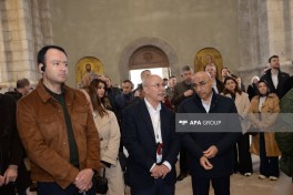 Diplomatic corps representatives visit Gazanchi Church in Shusha -PHOTO 