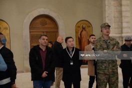 Diplomatic corps representatives visit Gazanchi Church in Shusha -PHOTO 