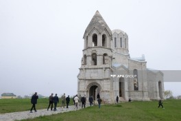 Diplomatic corps representatives visit Gazanchi Church in Shusha -PHOTO 