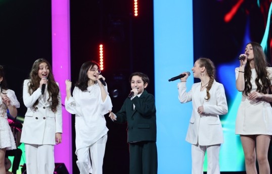 Song "Şən Azərbaycan" was performed at Georgian children's contest