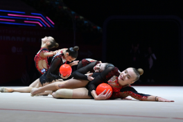 First Vice-President Mehriban Aliyeva watched European Cup in Rhythmic Gymnastics