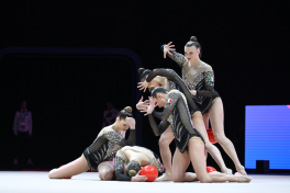 First Vice-President Mehriban Aliyeva watched European Cup in Rhythmic Gymnastics