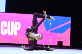 First Vice-President Mehriban Aliyeva watched European Cup in Rhythmic Gymnastics