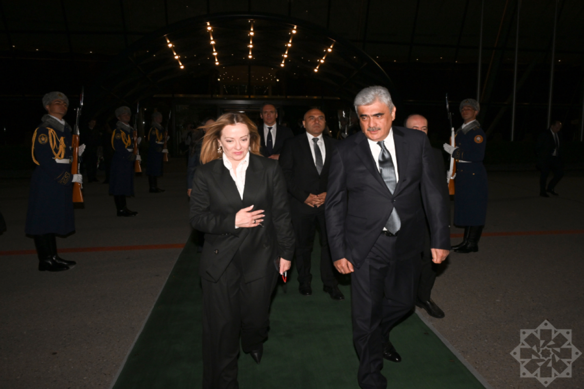 President of the Council of Ministers of Italy Giorgia Meloni concludes visit to Azerbaijan