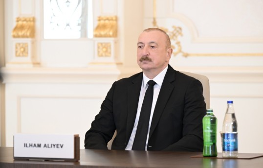 Ilham Aliyev, President of the Republic of Azerbaijan