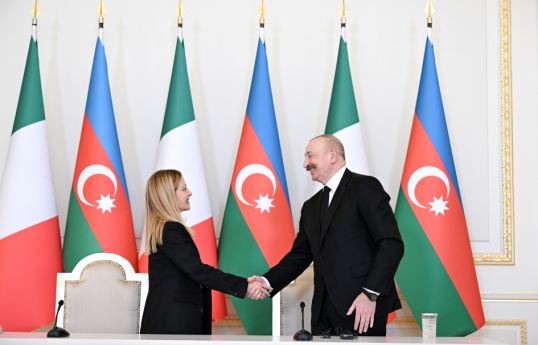 Azerbaijani President: Italy is Azerbaijan’s number one trading partner