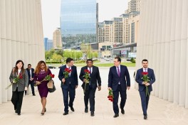 Secretary General of Inter-Parliamentary Union visits Victory Park in Baku