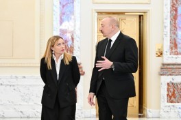 President Ilham Aliyev held one-on-one meeting with President of Italian Council of Ministers Giorgia Meloni-UPDATED 