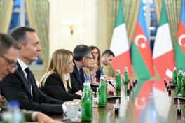 President Ilham Aliyev held expanded meeting with President of Italian Council of Ministers-PHOTO -UPDATED 