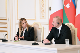 President Ilham Aliyev and President of Council of Ministers of Italy delivered press statements-UPDATED-1 