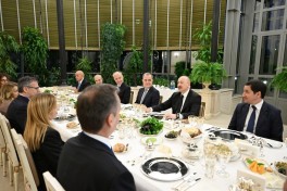 President Ilham Aliyev hosted working dinner in honor of President of the Italian Council of Ministers