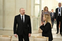President Ilham Aliyev hosted working dinner in honor of President of the Italian Council of Ministers