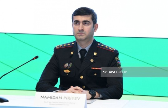 Namidan Piriyev, head of the Intelligent Transport Management Center of the Ministry of Internal Affairs