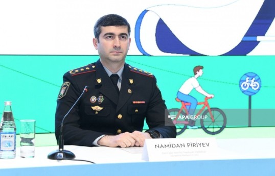 Namidan Piriyev, head of the Intelligent Transport Management Center of the Ministry of Internal Affairs