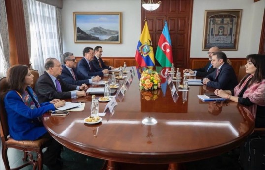 Azerbaijan and Ecuador mutually waive visas for diplomatic and service passport holders