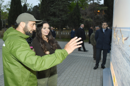 Leyla Aliyeva attends opening of exhibition titled “In the footsteps of Azerbaijan’s nature”