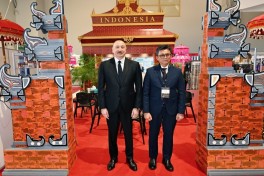 President Ilham Aliyev viewed 19th Caspian Agro Week and 31st Interfood Azerbaijan exhibitions-UPDATED 