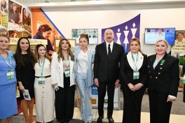 President Ilham Aliyev viewed 19th Caspian Agro Week and 31st Interfood Azerbaijan exhibitions-UPDATED 