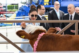 President Ilham Aliyev viewed 19th Caspian Agro Week and 31st Interfood Azerbaijan exhibitions-UPDATED 