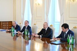 President Ilham Aliyev received delegation led by the EU High Representative-UPDATED 