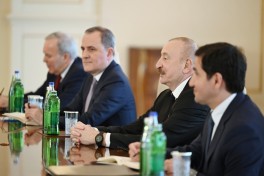 President Ilham Aliyev received delegation led by the EU High Representative-UPDATED 