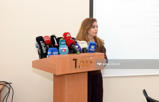 Head of the Academic Department of the Türkiye-Azerbaijan University, Gunel Teymurova