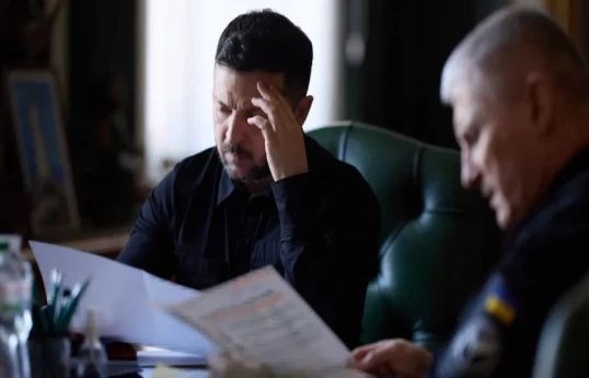 Ukrainian President Volodymyr Zelenskyy