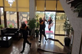 Emergency Ministry conducts fire safety drills in Baku hotels ahead of WUF13 - VIDEO 