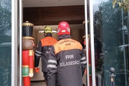Emergency Ministry conducts fire safety drills in Baku hotels ahead of WUF13 - VIDEO 