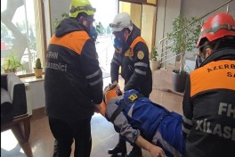 Emergency Ministry conducts fire safety drills in Baku hotels ahead of WUF13 - VIDEO 