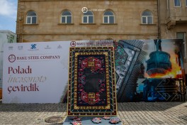 Baku Steel Company presented the art of steel at the Carpet Festival - PHOTO 