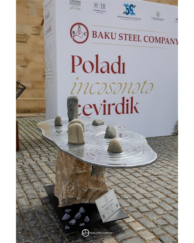 Baku Steel Company presented the art of steel at the Carpet Festival - PHOTO 
