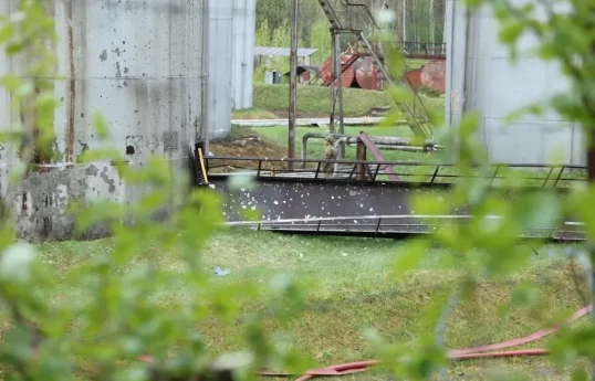 Two drones from Russia crash in Latvia, damage oil storage facility